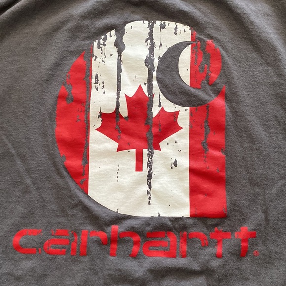 Carhartt Canada Flag Tee Shirt - Picture 4 of 7